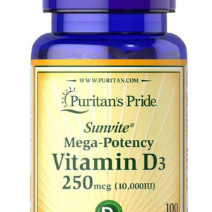 Vitamin D3 10,000 IU - 100 Softgels